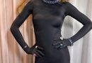 Rita Ora in a Tight Black Dress!