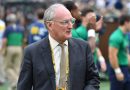 Notre Dame’s Jack Swarbrick, a titan in college athletics, reveals plans to step down