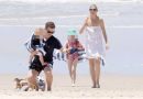 ITV I’m A Celebrity host Dec Donnelly cradles son as he enjoys time with family on Australian beach